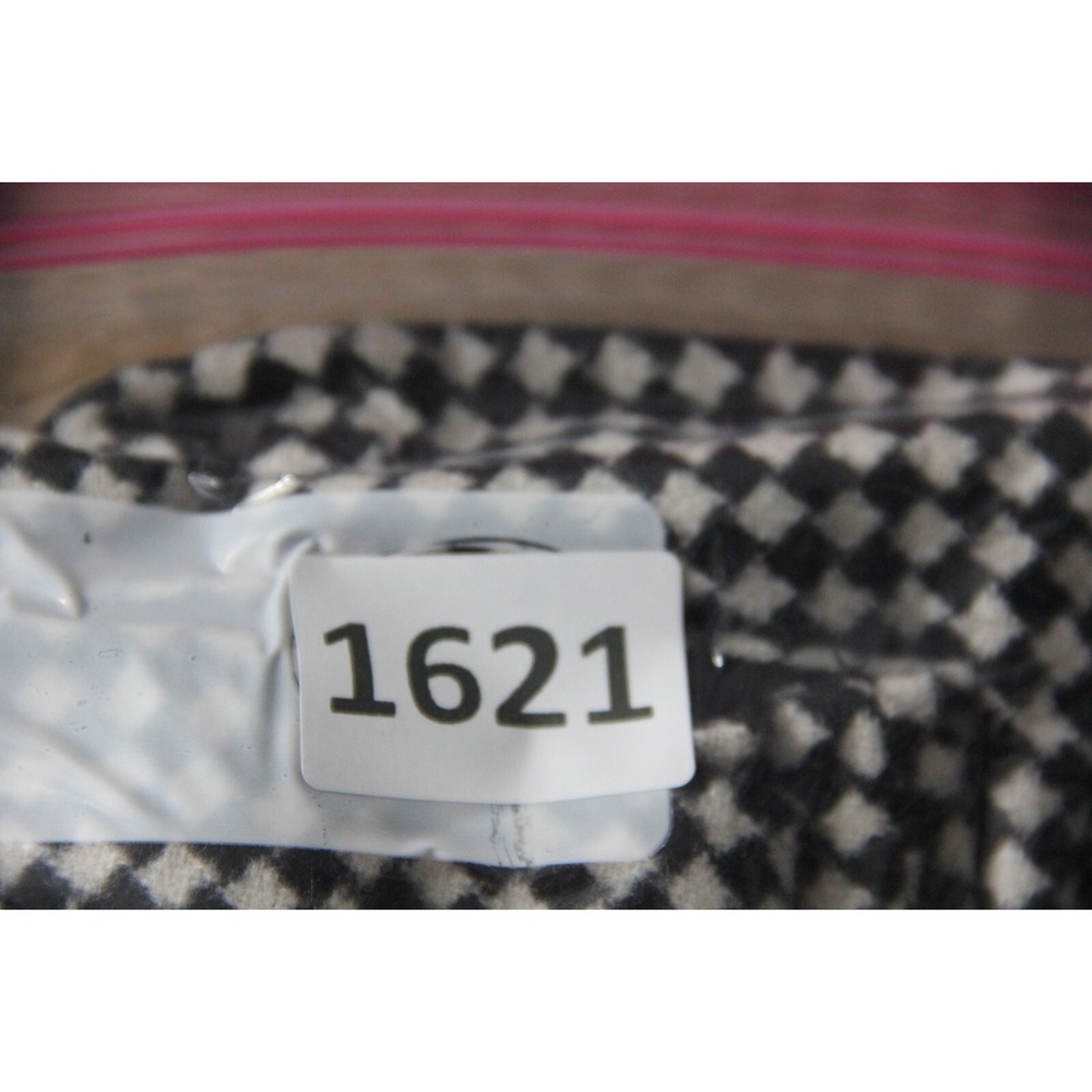 Talbots Petite Womens Black White Houndstooth Check Lined Skirt 8P Classic Old $ - Picture 12 of 12